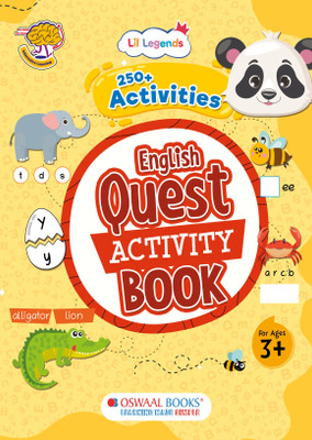Oswaal Lil Legends 250+Activities English Quest Activity Book(Paperback, Oswaal Editorial Board)