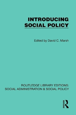 Introducing Social Policy(English, Hardcover, unknown)