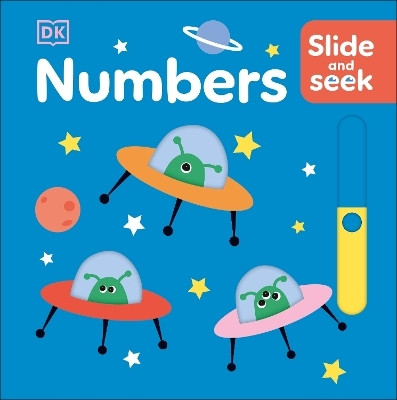 Slide and Seek Numbers(English, Board book, DK)