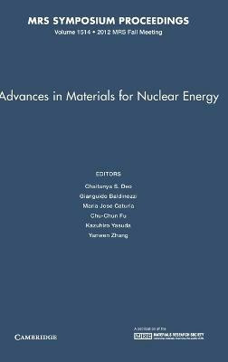 Advances in Materials for Nuclear Energy: Volume 1514(English, Hardcover, unknown)
