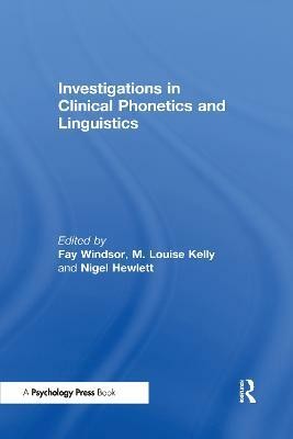 Investigations in Clinical Phonetics and Linguistics(English, Paperback, unknown)