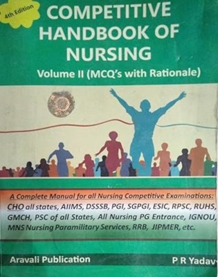 Competitive Handbook Of Nursing Vol 2 MCQ with Rationale By Prahlad Ram Yadav(Paperback, Prahlad Ram Yadav)