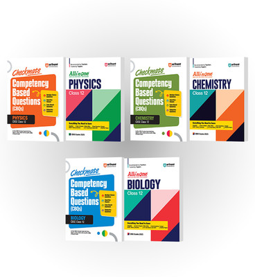 All in One and Checkmate Cbq Physics,Chemistry,Biology Class 12th (EDI(English, Hardcover, unknown)