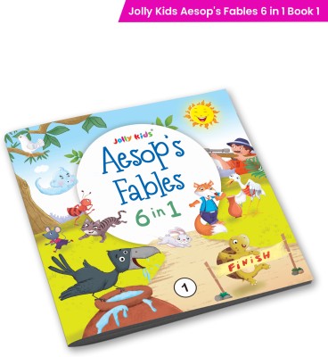 Jolly Kids A Collection of Aesop's Fables 6 in 1 Book 1 Stories Book for Kids| Ages 3-6 Years(Paperback, Jolly Kids)