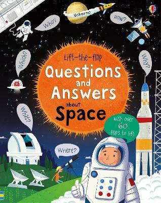 Lift-the-flap Questions and Answers about Space(English, Board book, Daynes Katie)