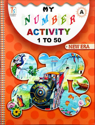MY NUMBER ACTIVITY 1 TO 50 - A with 3 Disc(Paperback, TEAM TREND SETTERS)