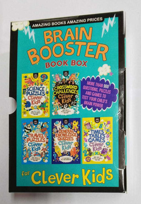 BRAIN BOOSTER ( set of five books special addition to develop the brain of your child)  - NO(Paperback, Hachette India)