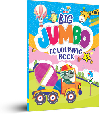 BIG JUMBO COLOURING BOOK PART 5 for Kids 3 years to 5 years old | Colouring Activities and Exercises For Children: Shapes & Objects, Birthday Party, Games and Sports and Fruits(Paperback, Adhiraj Books) BIG JUMBO COLOURING BOOK PART 5 for Kids 3 years to 5 years old | Colouring Activities and Exercises For Children: Shapes & Objects, Birthday Party, Games and Sports and Fruits(Paperback, Adhiraj Books)