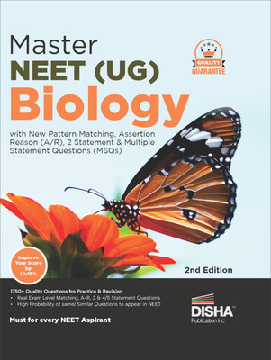 Master Neet (Ug) Biology with New Pattern Matching, Assertion Reason (Ar), 2 Statement & Multiple Statement Questions (Msqs) Practice Question Bank Botany & Zoology(English, Paperback, unknown)