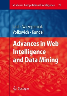 Advances in Web Intelligence and Data Mining(English, Paperback, unknown)