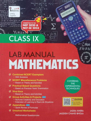 CLASS IX LAB MANUAL MATHEMATICS ( KEYLINKS EDUCATIONS )(Paperback, JASIKA KHERA)
