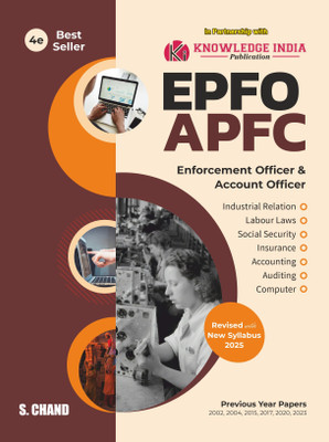 Upsc Epfo Apfc (Eo/ Ao/ Apfc) Exam Book 2025 - 2026(English, Paperback, unknown)