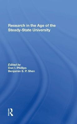 Research In The Age Of The Steadystate University(English, Hardcover, unknown)