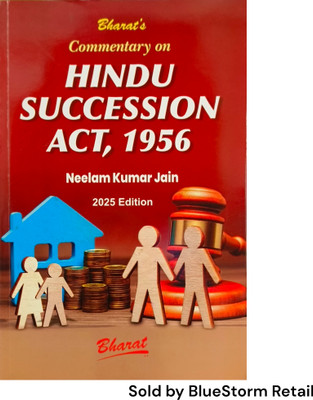 Commentary On Hindu Succession Act, 1956 | Bharat Law House Pvt. Ltd.(Paperback, Neelam Kumar Jain)