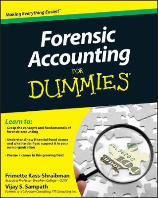 Forensic Accounting For Dummies(English, Paperback, Kass-Shraibman Frimette)