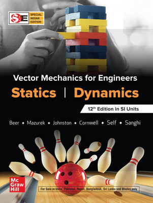 Vector Mechanics for Engineers; Statics & Dynamics(English, Hardcover, BEER, MAZUREK, JOHNSTON, ET ALL)