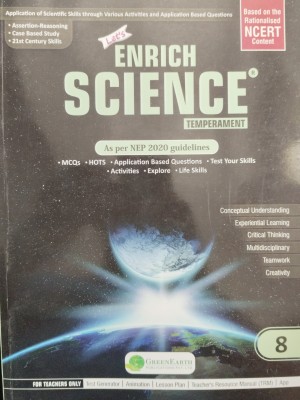 Let's Enrich Science Temperament Class 8 (Based on the Rationalised NCRT Content)(Paperback, Shakuntala Datta, Sonu Gupta, Dr Srishti Bhardwaj)