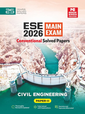 ESE 2026 Mains Examination: Civil Engineering Conventional Paper-2(Paperback, Made Easy Team)