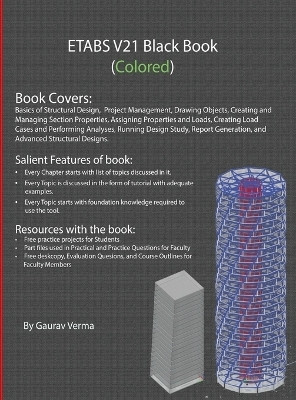 ETABS V21 Black Book(English, Hardcover, Verma Gaurav)