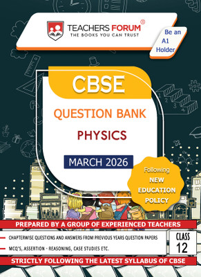 Cbse Class 12 Question Bank Physics 2025 - 26(English, Paperback, unknown)