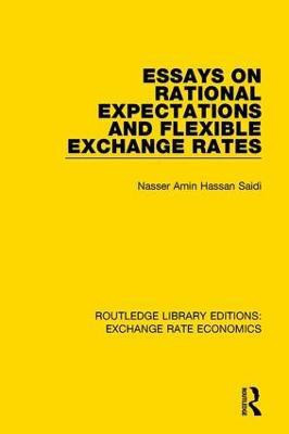 Essays on Rational Expectations and Flexible Exchange Rates(English, Hardcover, Saidi Nasser)