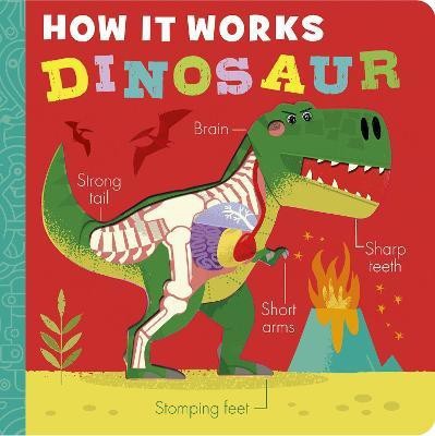 How It Works: Dinosaur(English, Board book, Hepworth Amelia)