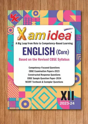 Xam Idea English Core Class 12 Book | CBSE Board | Chapterwise Question Bank | Based On Revised CBSE Syllabus(Paperback, vk)