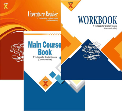 Interact In English Literature Reader + Main Course + Workbook For Class 10th [(CBSE) Set Of 3 Books](Paperback, JMD BOOKS)