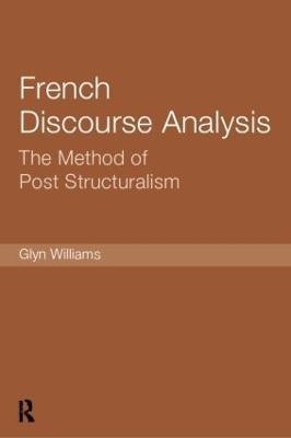 French Discourse Analysis(English, Paperback, Williams Glyn)