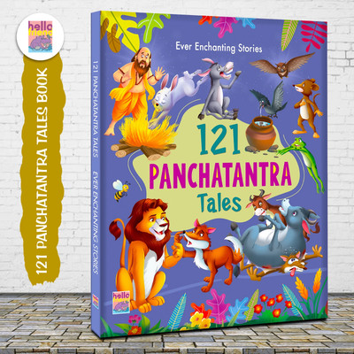 121 Panchatantra Tales Book 64pp (Edition01)  - Panchatantra Illustrated Story Books for Kids and Children's - Bedtime Moral Short Stories with Colorful Pictures in English - Ages 3+ Years(English, Hardcover, unknown)