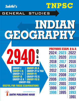 Tnpsc Indian Geography Previous Examination English(Paperback, Editorial Board)