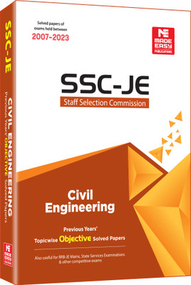 SSC : JE Civil Engineering 2024- Previous Year Objective Solved Papers- 1(Paperback, MADE EASY Editorial Board)