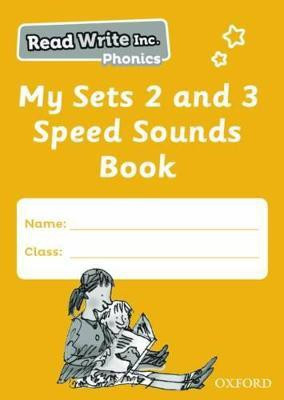 Read Write Inc. Phonics: My Sets 2 and 3 Speed Sounds Book (Pack of 5)(English, Paperback, Miskin Ruth)