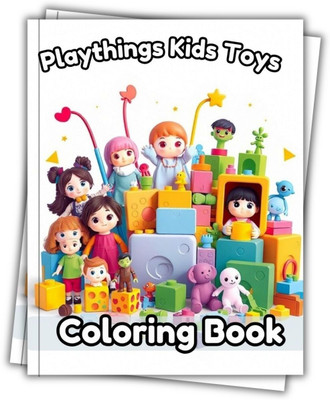 Toys for Kids illustrations Coloring Book Preschool Learning Book, Happy Birthday Gifts(Paperback, Renuka Press)