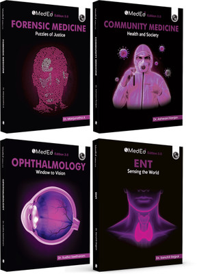 PW MedEd 3.0 MBBS 3rd Prof Year Notes | FMT, Community Medicine, Ophthalmology, ENT Notes Combo(Paperback, PW)