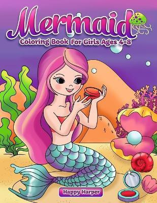 Mermaid Coloring Book(English, Paperback, Hall Harper)