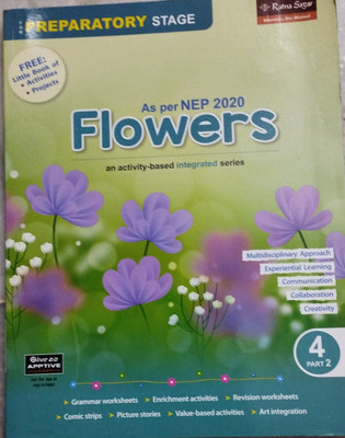 Flowers with gk class 4 part 2(Paperback, Xyz)