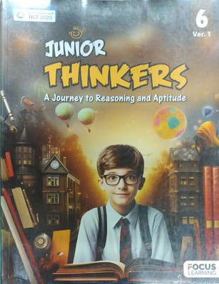 Primary Mathematics - 3  - JUNIOR THINKERS VER.1 CLASS 6 (PAPERBACK, HRITIK AGGARWAL)(English, Hardcover, unknown)