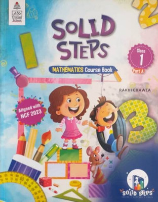 Solid Steps Mathematics Course Book Class 1 Part A(Paperback, .)