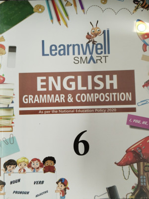 Learnwell Smart English Grammar and Composition Class 6(Paperback, .)