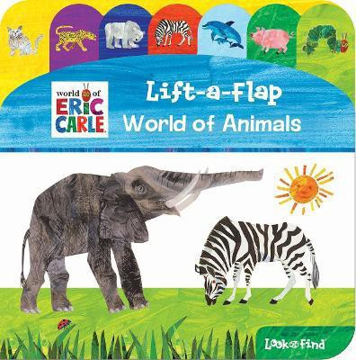 World of Eric Carle: World of Animals Lift-a-Flap Look and Find(English, Board book, PI Kids)