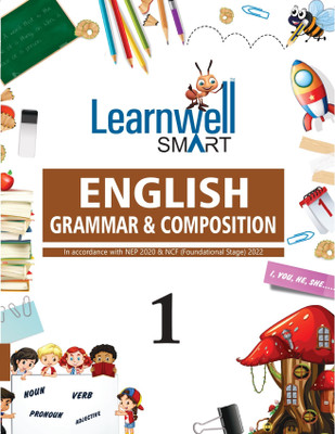 HFI LEARNWELL SMART ENGLISH GRAMMAR & COMPOSITION CBSE CLASS 1(Paperback, RASHMITA MISHRA)