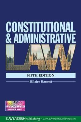 Constitutional & Administrative Law(English, Paperback, Barnett Hilarie)