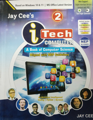 Jay Cee's I Tech Computer A Book of Computer Science 2(Paperback, Jay Cee's)