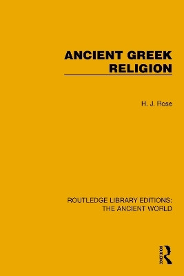Ancient Greek Religion(English, Paperback, Rose H.J.)