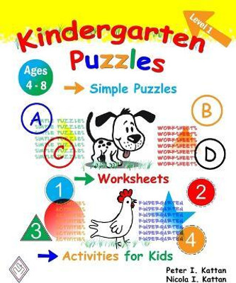 Kindergarten Puzzles - Level 1(English, Paperback, Kattan Peter I)