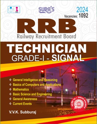 SURA`S RRB Technician Grade - I - Signal Exam Book Guide in English Medium - Latest Updated Edition 2024(Paperback, V.V.K SUBBURAJ)