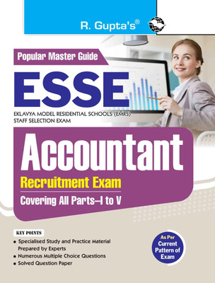 ESSE: EMRS - ACCOUNTANT Recruitment Exam Guide (Covering all Parts-I to V)(English, Paperback, RPH Editorial Board)