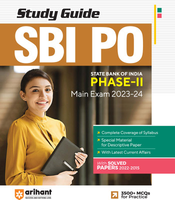 Arihant Study Guide SBI PO Phase 2 Main Exam 2023-24(Paperback, Sanjeev Dixit, Sushil Singh, Deepali, Pradeep Shrivastav)
