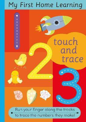 Touch and Trace 123(English, Board book, Evans Harriet)